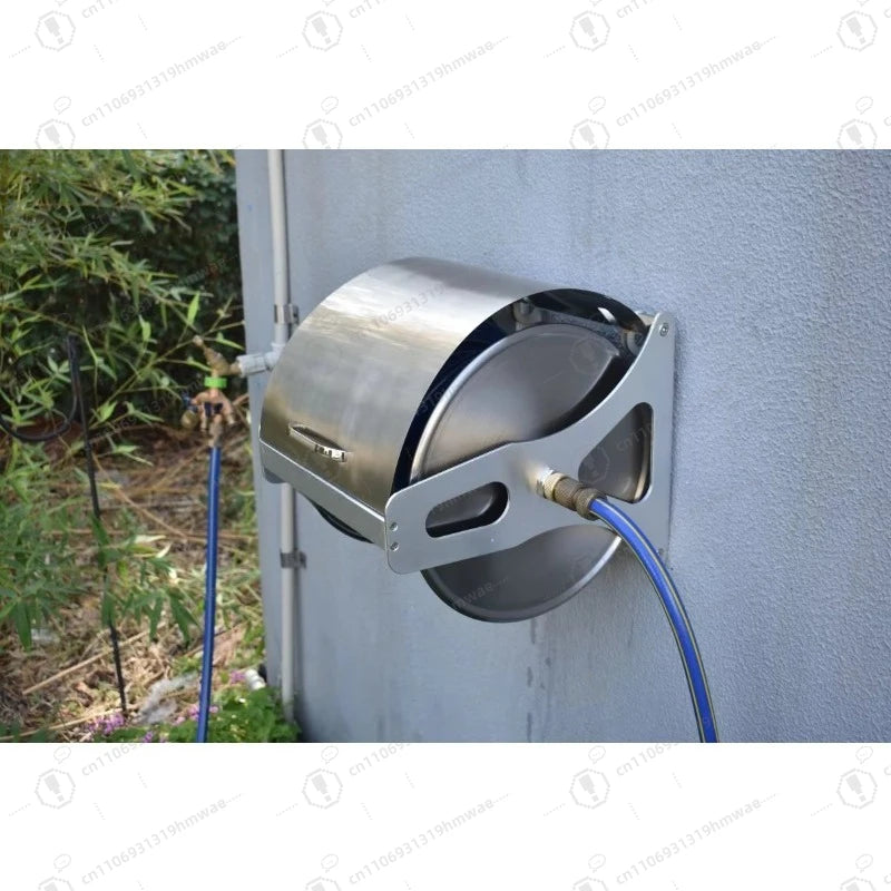 1PC Hot Sale Multifunctional Metal Garden Water Hose Reel for Irrigation Watering Car Wash