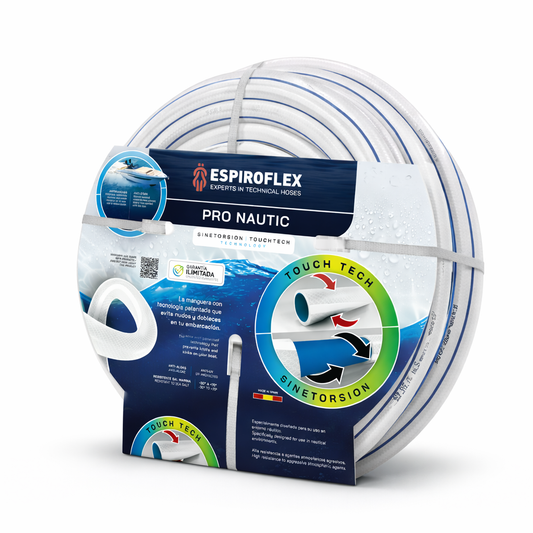 Manguera para Embarcaciones Pro Nautic® con tecnología SINETORSION y TOUCHTECH