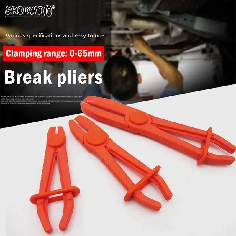 M Nylon Hose Clamp Tool Brake Fuel Water Line Clamp Pliers Hands Free Tool Car Repair Tools Hose Cut-Off Pliers