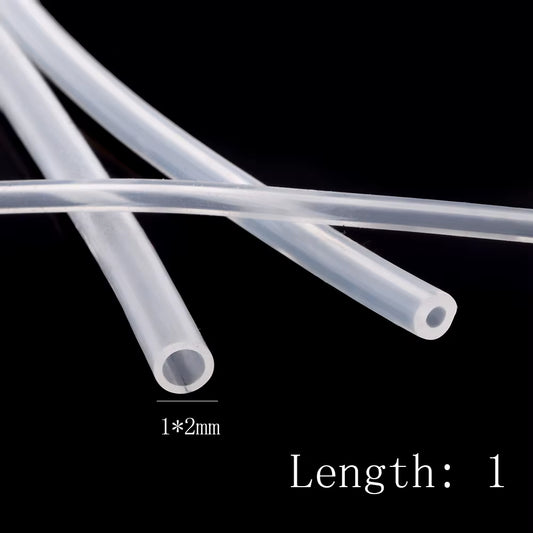1 Meter Transparent Food Grade Silicone Tube 2 3 4 5 6 7 8 9 10 Mm Flexible Garden Rubber Hose Aquarium Soft Tubing Hose