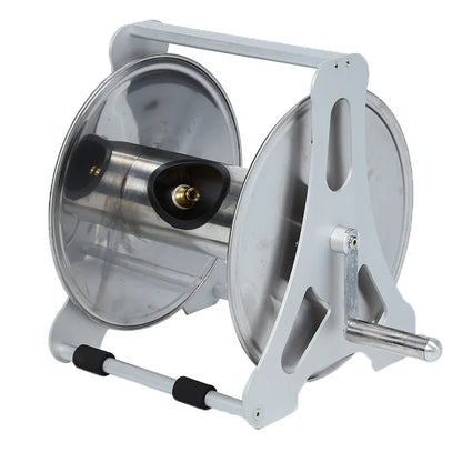 Revolutionary Stainless Steel Automatic Hose Reel for Effortless Car Washing and Gardening