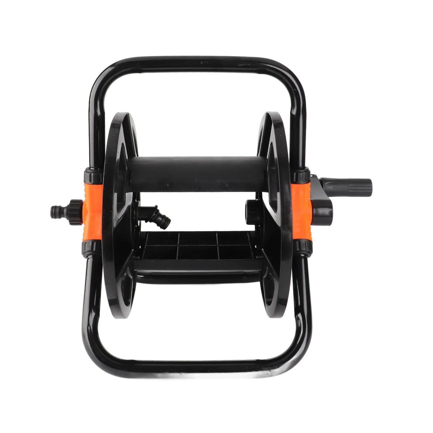 DIY Hose Reel Portable Water Pipe Storage Rack Single Arm Pipe Coiler Garden Supplies