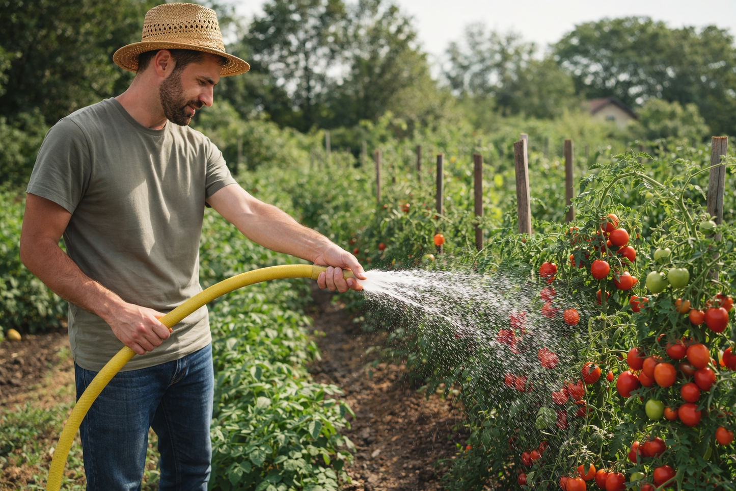 Manguera de Jardín Espiroaspersión® multicapa reforzada con malla de poliéster