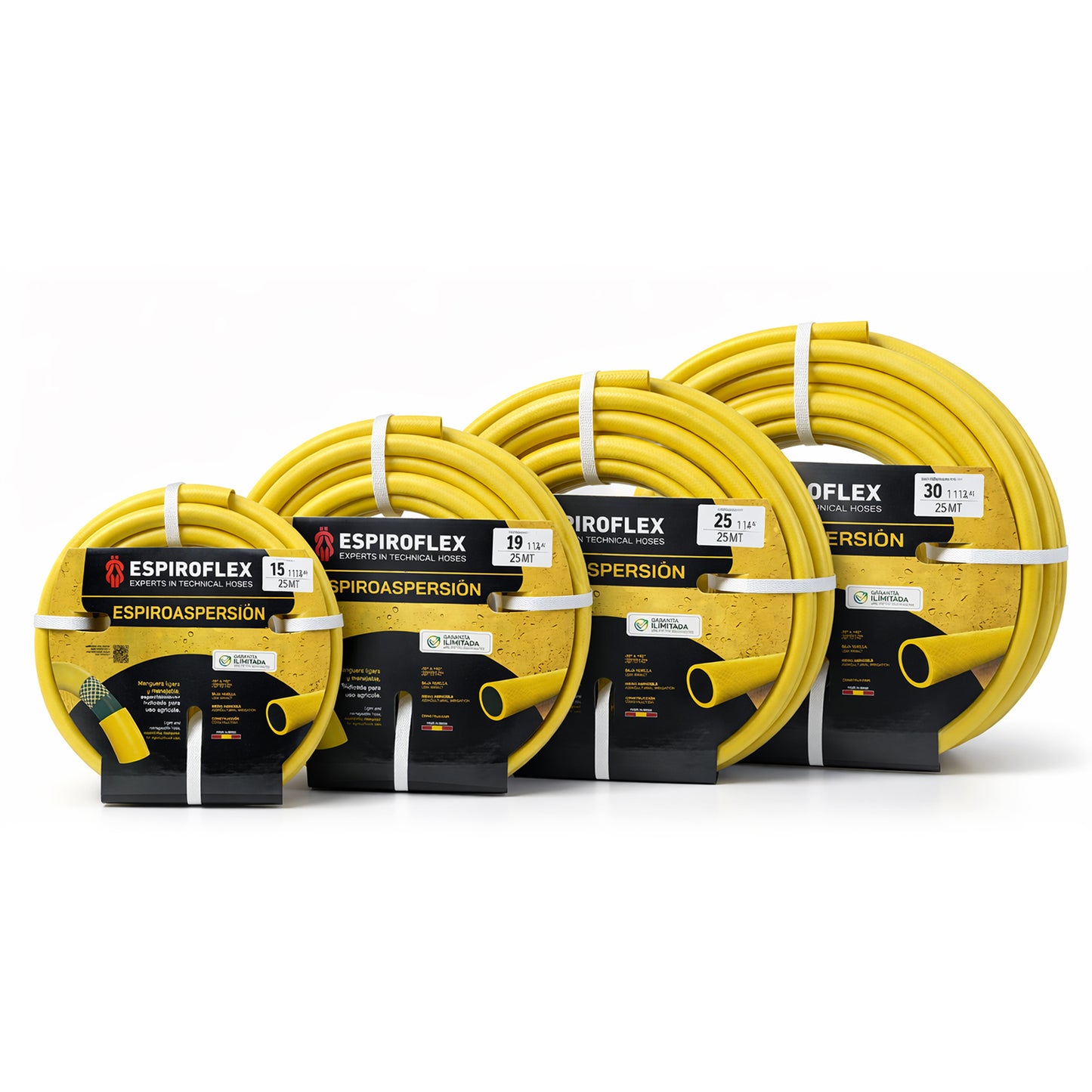 Manguera de Jardín Espiroaspersión® multicapa reforzada con malla de poliéster