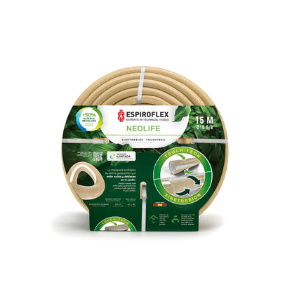 Manguera de Jardín NEOLIFE con tecnología SINETORSION y TOUCHTECH