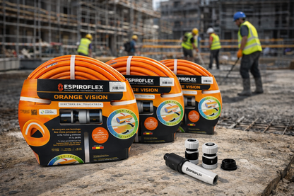 KIT Orange Vision® Manguera para jardín con tecnología SINETORSION y TOUCHTECH
