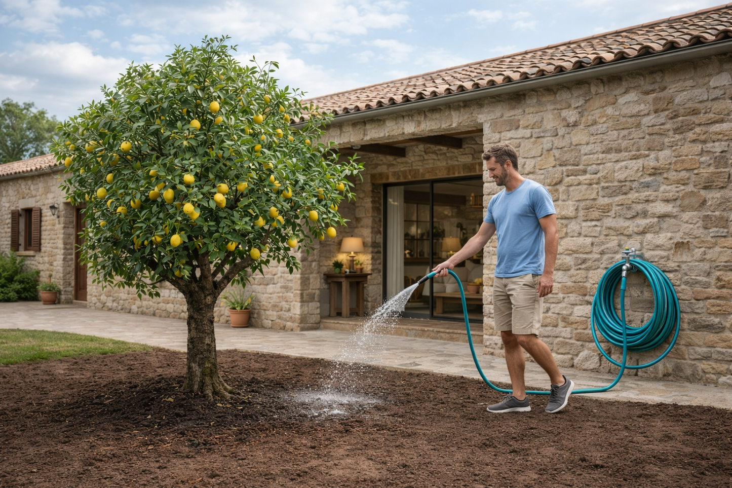 KIT Pro Opal® Manguera para jardín con tecnología SINETORSION y TOUCHTECH