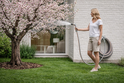 KIT Pro Silver® Manguera para jardín con tecnología SINETORSION y TOUCHTECH