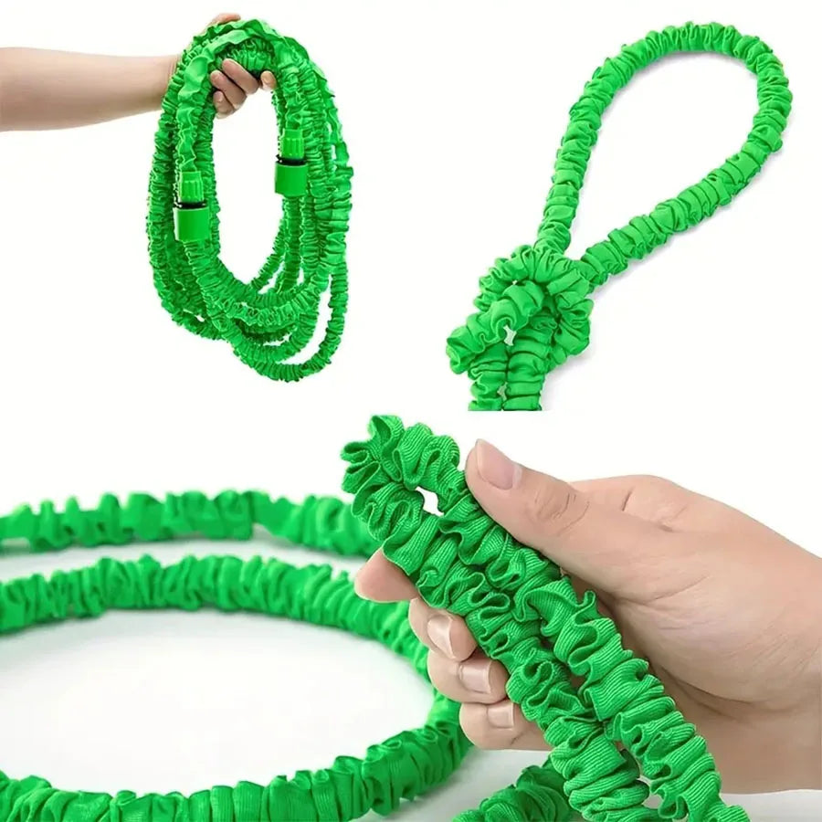 Transform Your Gardening Experience with the 25FT-200FT Multi-Functional Retractable Garden Hose - Perfect for Car Washing and Home Sprinkling!