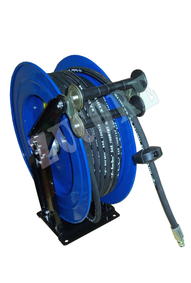 Revolutionary Automatic Telescopic Pipe Reel - 30 Meters of High-Pressure Efficiency for Industrial Use