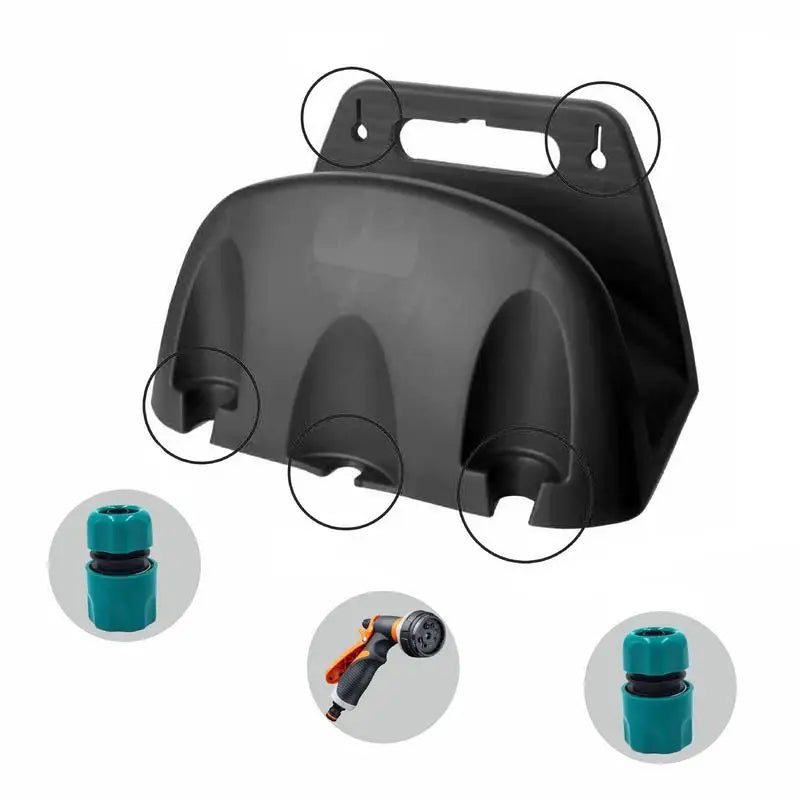 Hose Holder Wall Mounted Durable Hose Hooks Metal Hose Hanger Durable Hose Hooks Metal Water Hose Holder for outside Hose