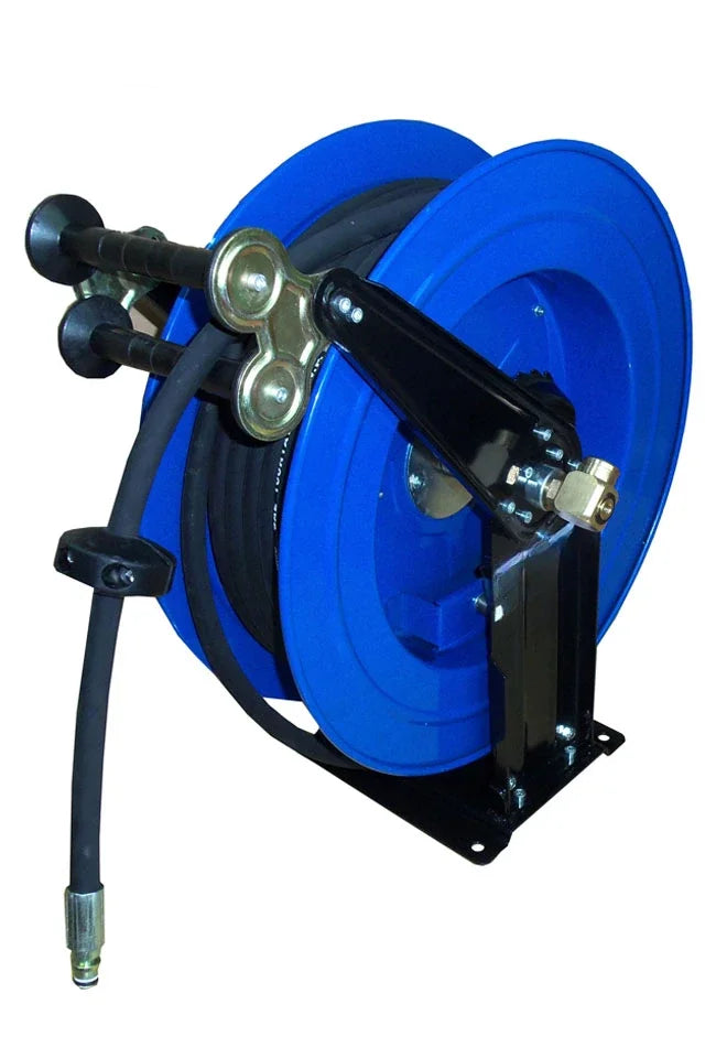 Revolutionary Automatic Telescopic Pipe Reel - 30 Meters of High-Pressure Efficiency for Industrial Use