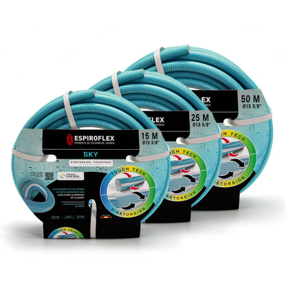 Manguera de Jardín SKY con tecnología SINETORSION y TOUCHTECH