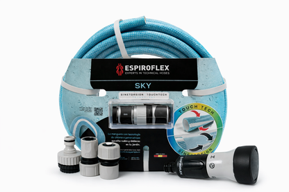 KIT SKY® Manguera para jardín con tecnología SINETORSION y TOUCHTECH