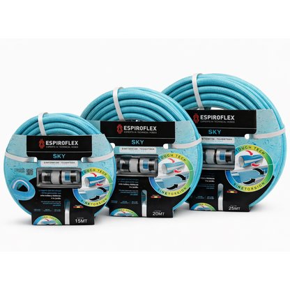 KIT SKY® Manguera para jardín con tecnología SINETORSION y TOUCHTECH