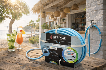 Manguera de Jardín SKY con tecnología SINETORSION y TOUCHTECH
