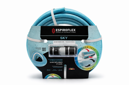 KIT SKY® Manguera para jardín con tecnología SINETORSION y TOUCHTECH