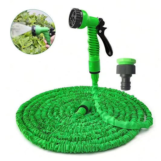 Transform Your Gardening Experience with the 25FT-200FT Multi-Functional Retractable Garden Hose - Perfect for Car Washing and Home Sprinkling!