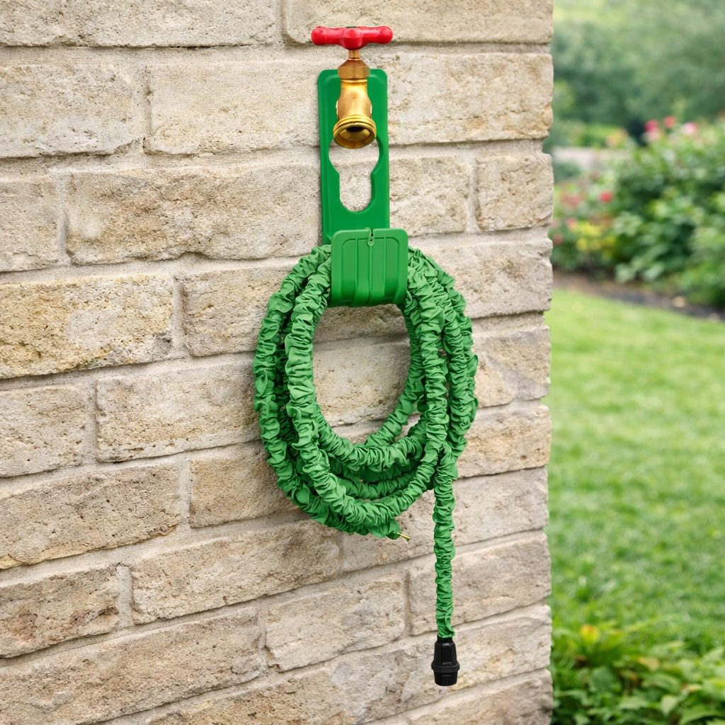 Soporte de Pared para Manguera | Organizador Universal de Alta Resistencia