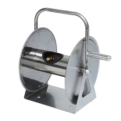 Revolutionary Stainless Steel Automatic Hose Reel for Effortless Car Washing and Gardening